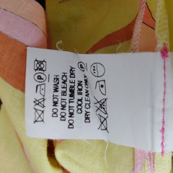 Averado Bessi Multi Color 100% Cotton Long Sleeve Button Down Shirt Size 10 - Picture 12 of 13